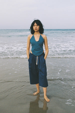 Babe top | recycled denim