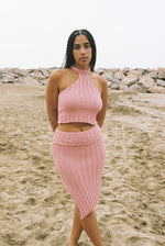 Chunky tank top | pink