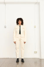 Carrot white pants