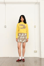 La gamba knit sweater | yellow