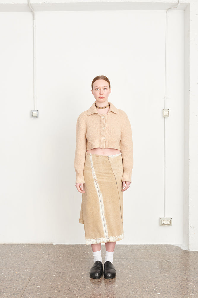 Caracola denim skirt