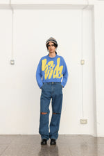 La vida knit sweater | blue