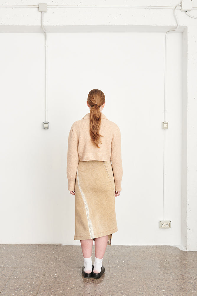 Caracola denim skirt