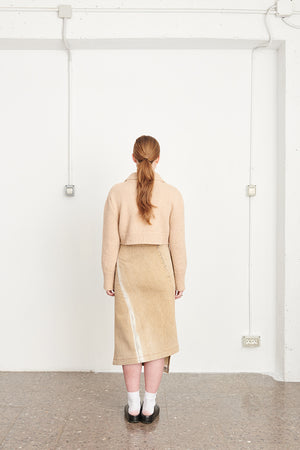 Caracola denim skirt