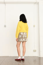 La gamba knit sweater | yellow