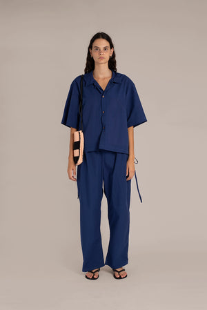Short sleeve boxy shirt
