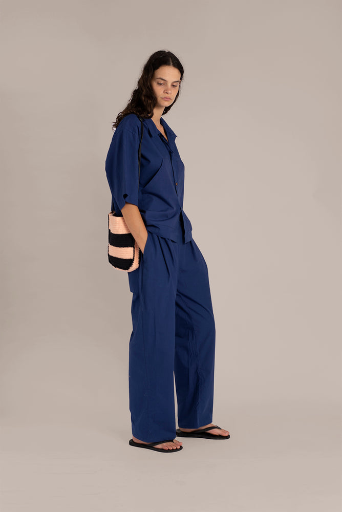 Short sleeve boxy shirt