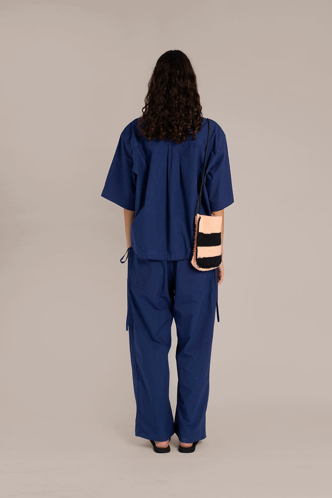 Short sleeve boxy shirt