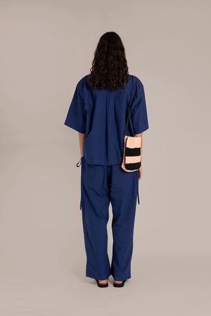 Short sleeve boxy shirt