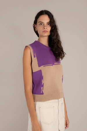 Cuadra vest beige