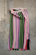 Ribbed knit 6-colors skirt
