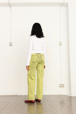 Fluor denim pants