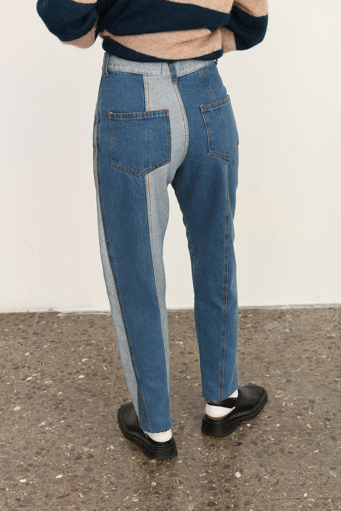 Carrot pants | recycled denim