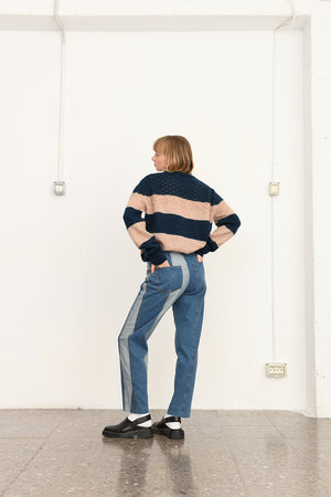 Carrot pants | recycled denim
