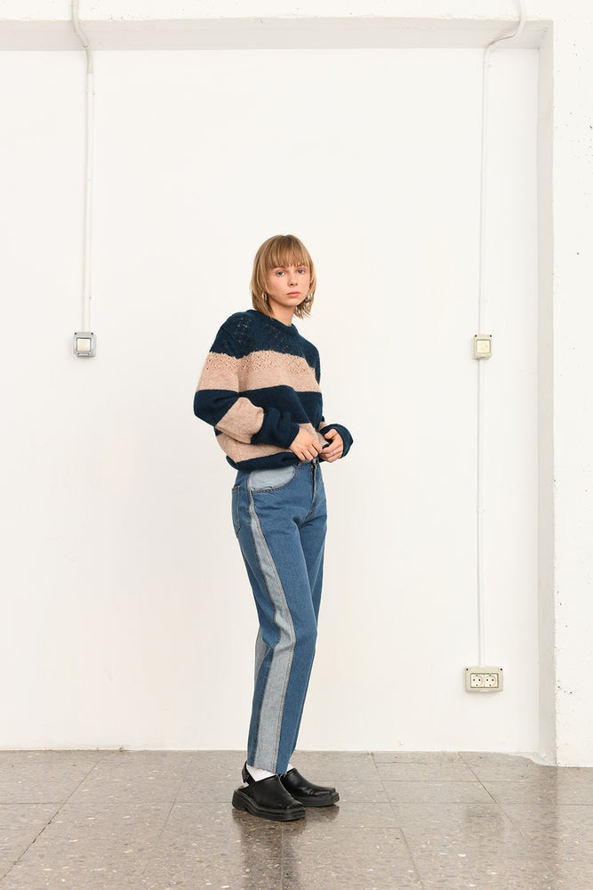 Carrot pants | recycled denim