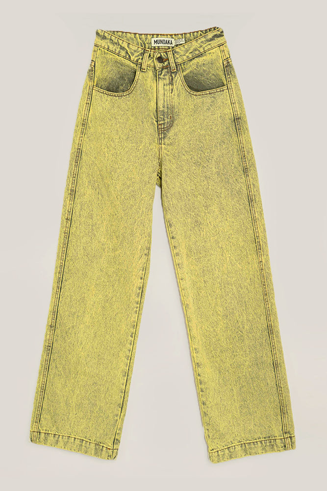 Fluor denim pants