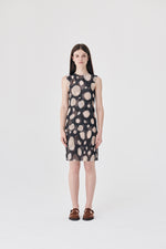Recycled tulle dress | Anahuacali print