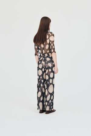 Recycled tulle t-shirt | anahuacali print