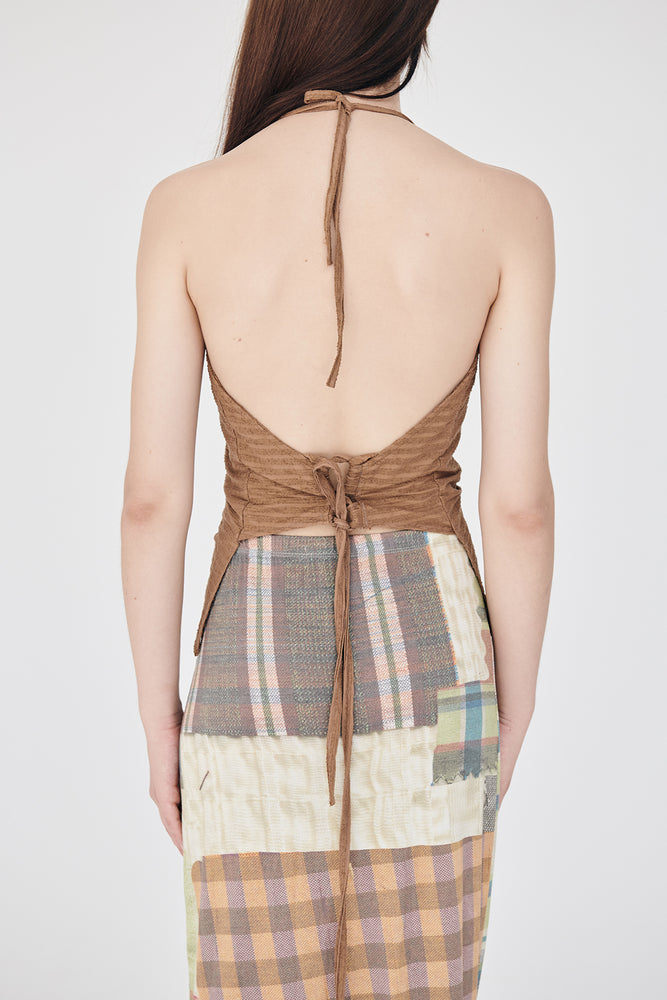 Hemp V-neck top