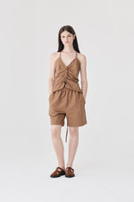 Hemp V-neck top