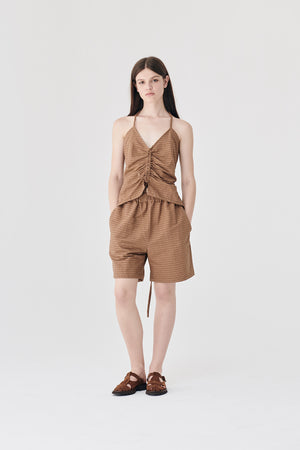 Hemp V-neck top
