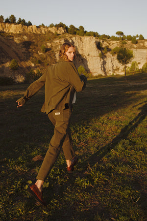 Aitor pants | dark green