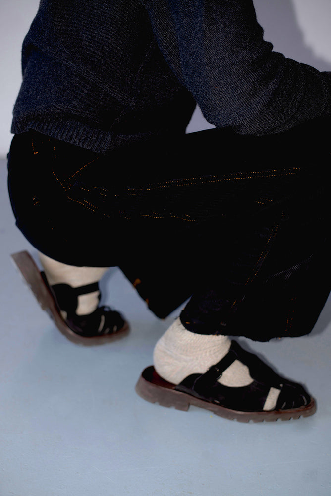 Reworked pants | black