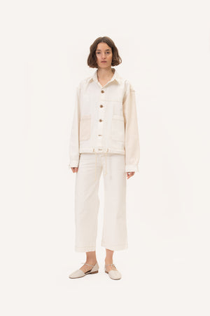 Frank jacket | white