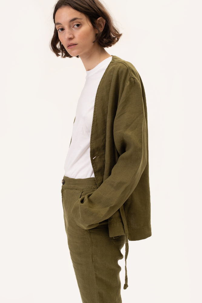 Linen cardigan
