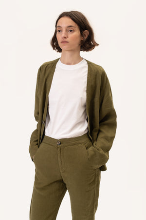 Linen cardigan