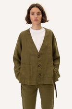 Linen cardigan