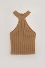 Chunky tank top | beige