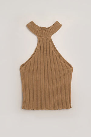 Chunky tank top | beige