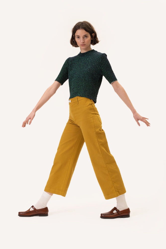 Dora denim pants | saffron