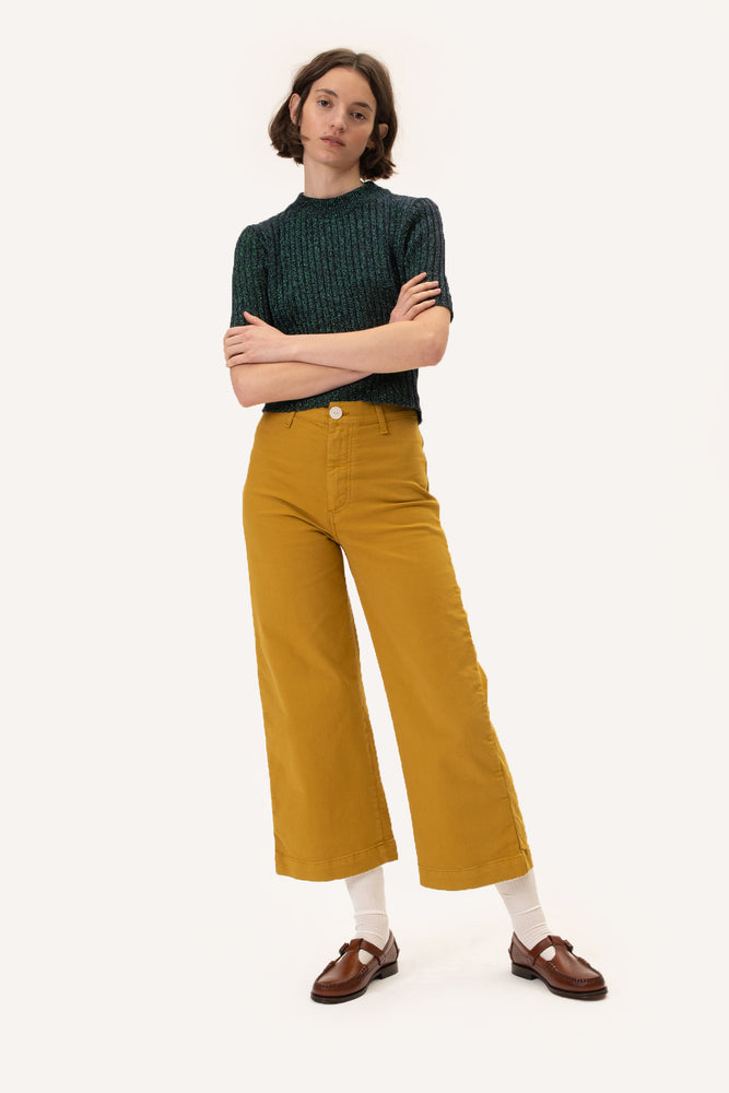 Dora denim pants | saffron