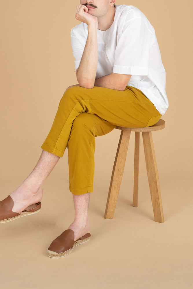 Albert summer pants | saffron