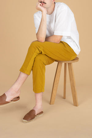 Albert summer pants | saffron