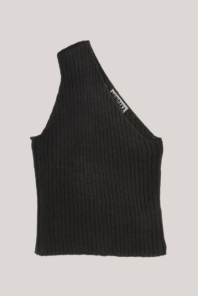 One-shoulder | black
