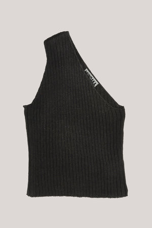 One-shoulder | black