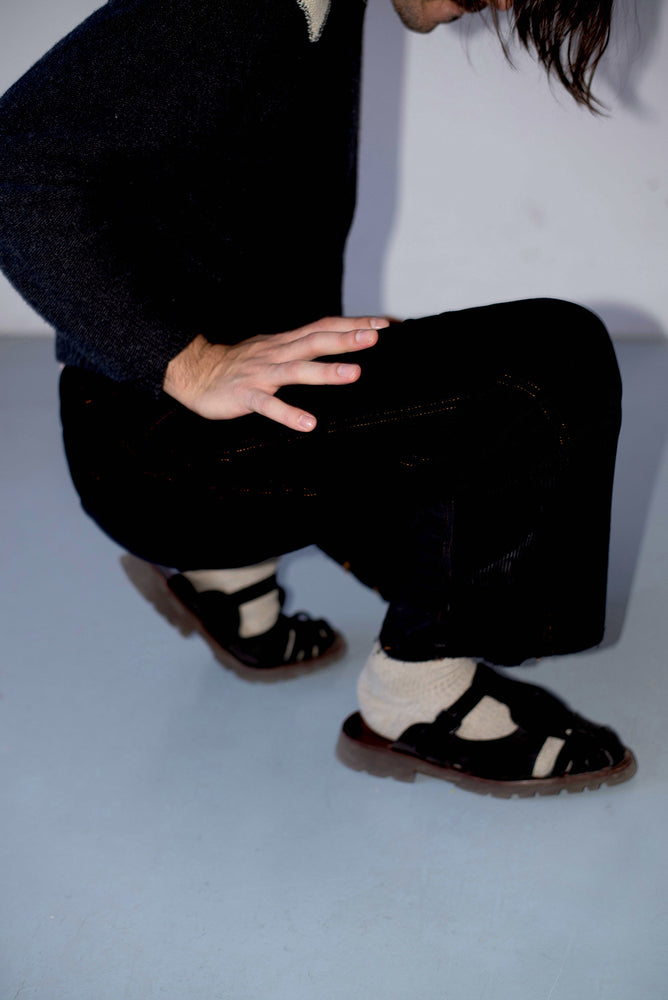 Reworked pants | black