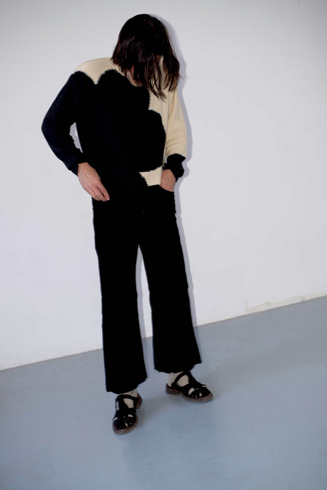 Reworked pants | black