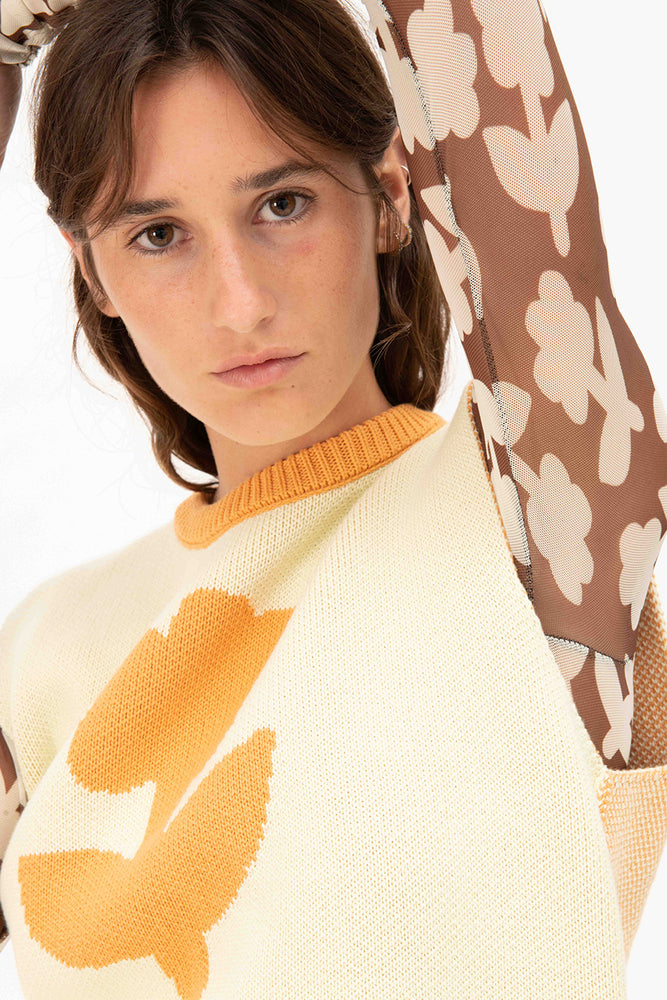 Flower vest  | limoncello