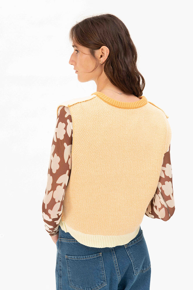 Flower vest  | limoncello